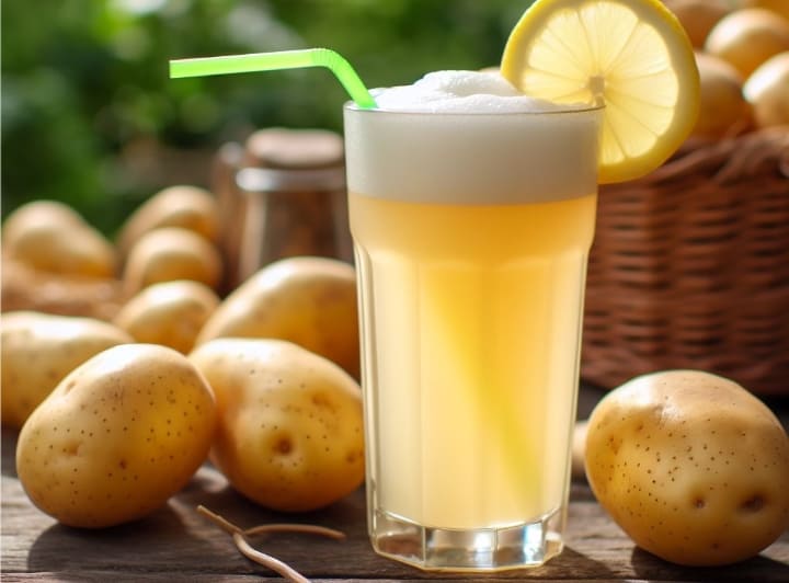 benefits of potato juice 