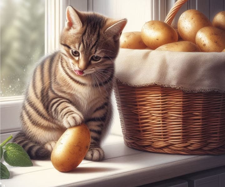 potatoes benefits for cats and risks