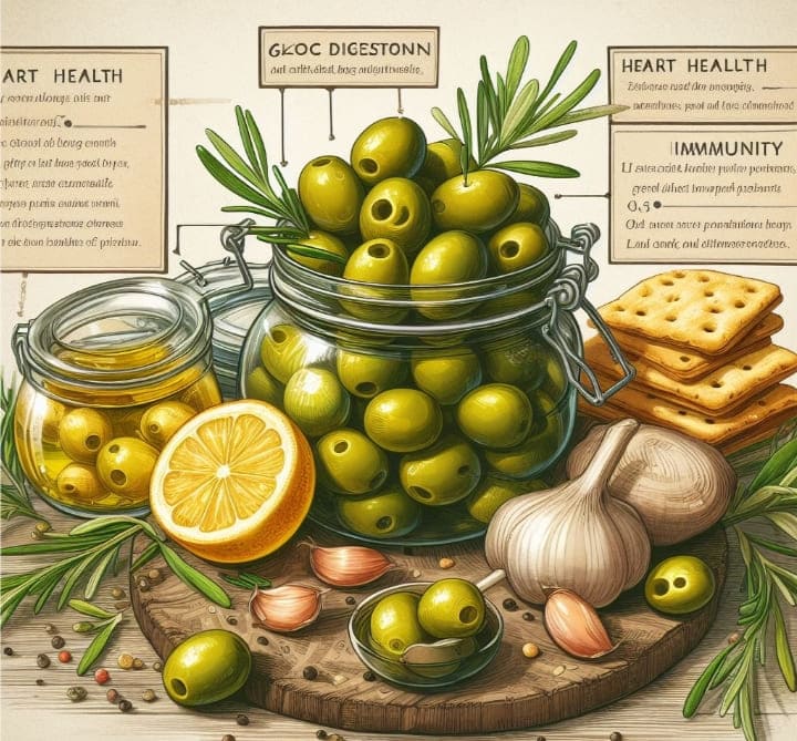 green olive benefits 