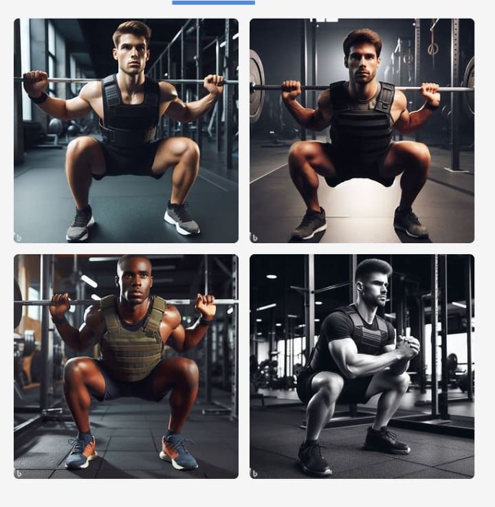 advantages of weighted vex squats