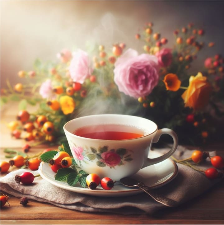 benefits of rosehip tea