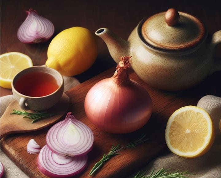 advantages of onion peel tea