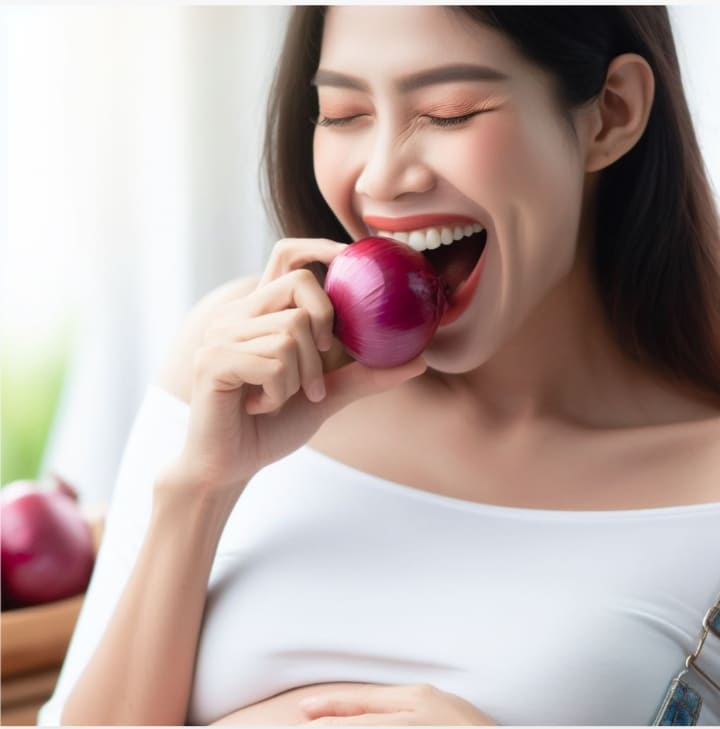 health benefits of eating onion when pregnant 