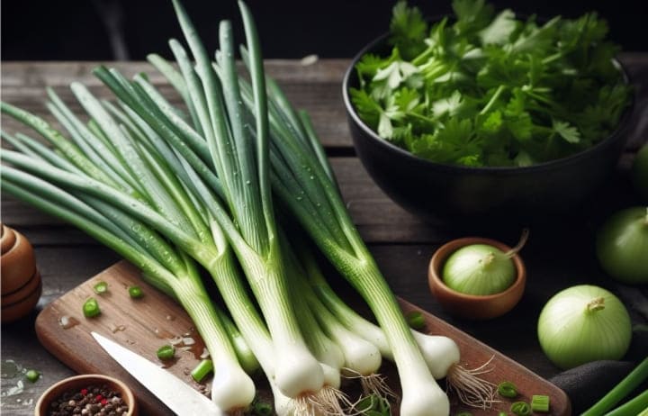 advantages of green onions