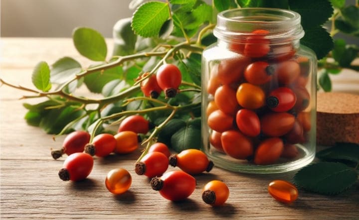 Benefits of Rosehip with Vitamin C