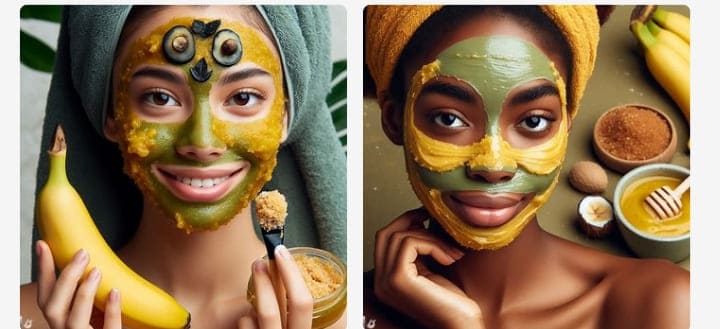 How to Use Bananas on the Face