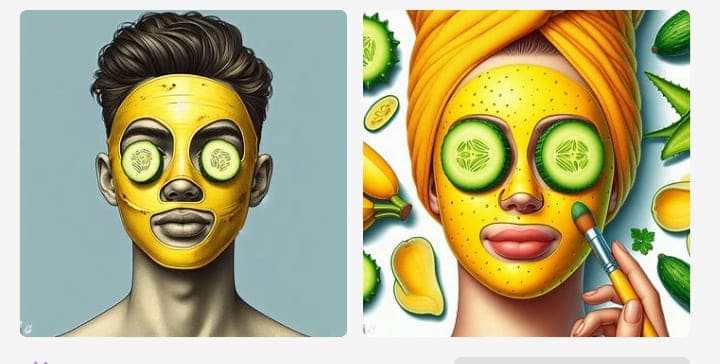 face benefits of banana skin