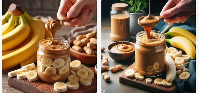 how to enjoy the benefits of banana and peanut butter together
