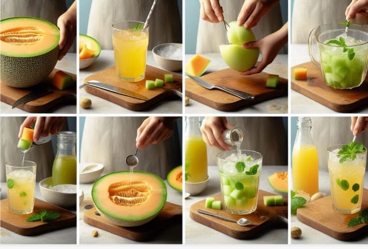 How to make melon water