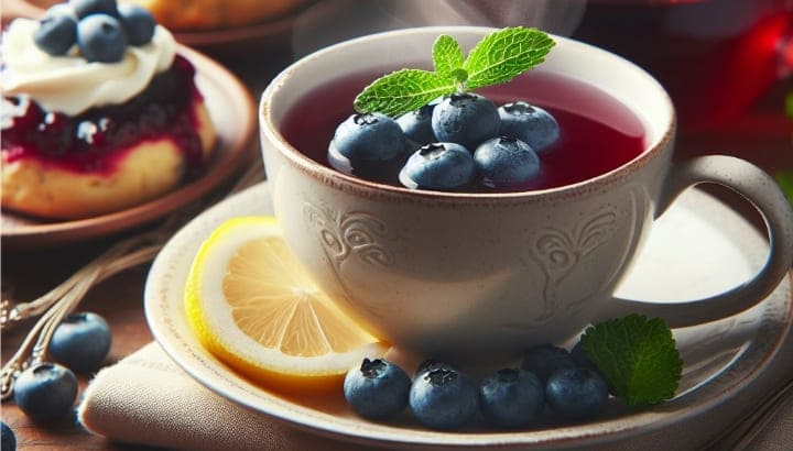 Benefits Of Blueberry Tea
