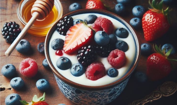 Benefits of Blueberry Yogurt