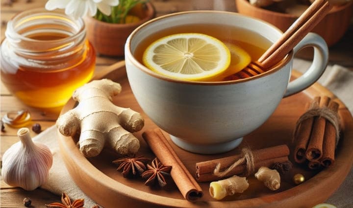 Ginger garlic tea health benefits