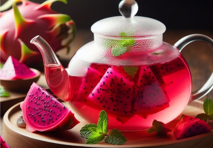 How to Make Dragon Fruit Tea and enjoy it's many benefits