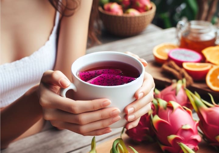health benefits of dragon fruit tea
