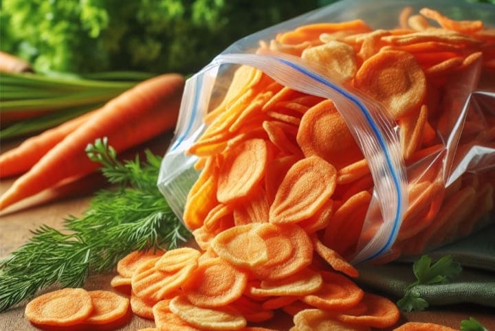 Health Benefits of Carrot Chips