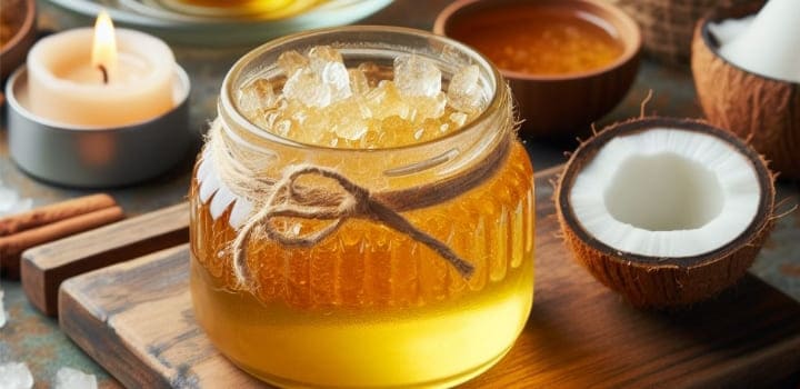 coconut oil and honey benefits for hair and skin