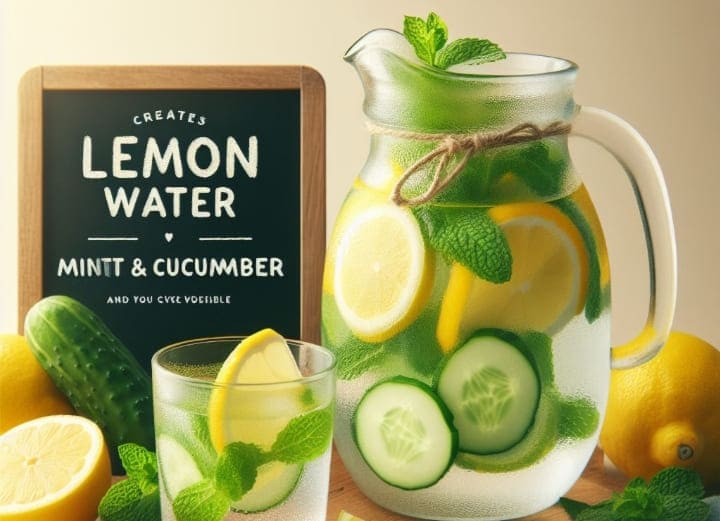 Lemon Water with Mint and Cucumber: 10 Benefits & Recipe