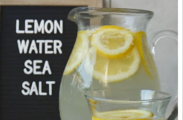 Health Benefits Of Lemon Water With Sea Salt 