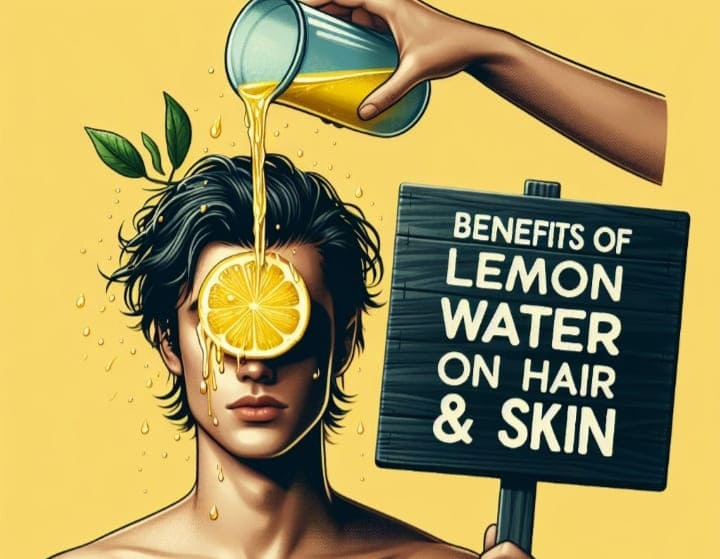 The Incredible Benefits of Lemon Water for Skin & Hair + How To Use It
