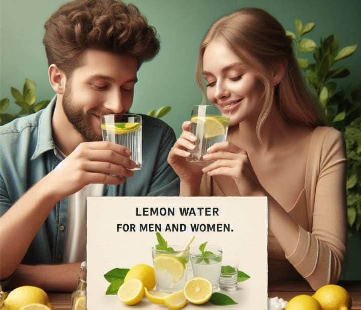 What are the benefits of lemon water for men and women?
