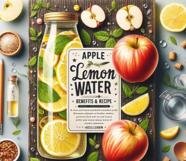 How to Make Apple Lemon Water