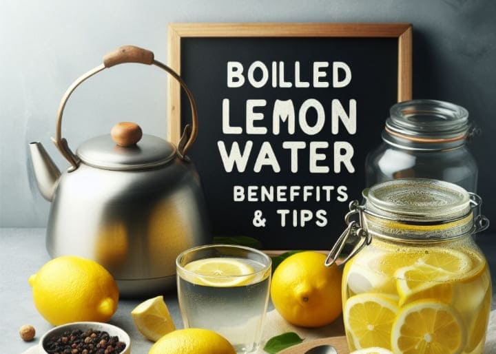 Benefits of Drinking Boiled Lemon Water