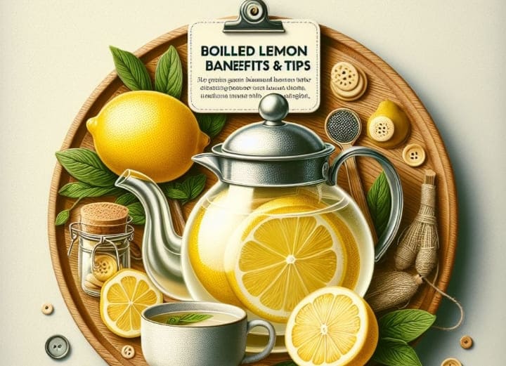 How to Make Boiled Lemon Water