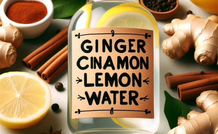 How to Make Ginger Cinnamon Lemon Water (Recipe)