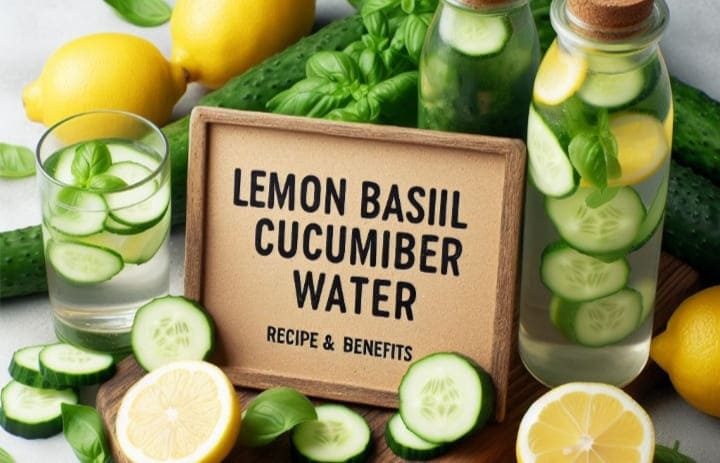 Lemon Basil Cucumber Water Health Benefits, Nutrition, How to Make It & Side Effects
