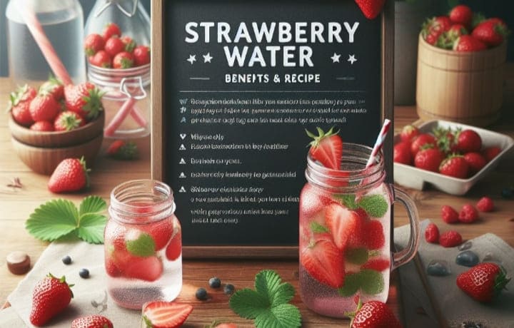 How to Make Strawberry Water (Recipe)