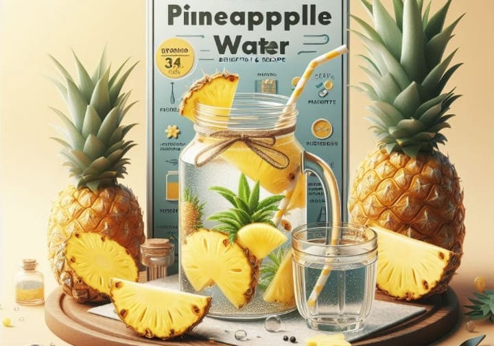 How to Make Pineapple Water (Recipe)  