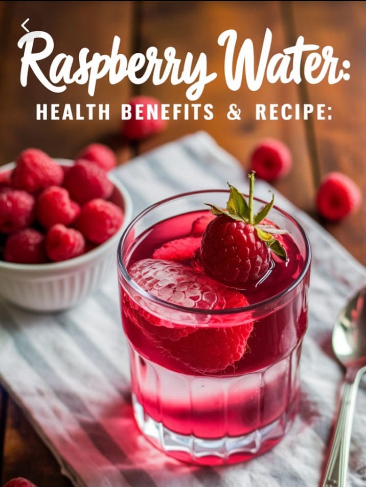 Raspberry water: health benefits, nutrition and recipe