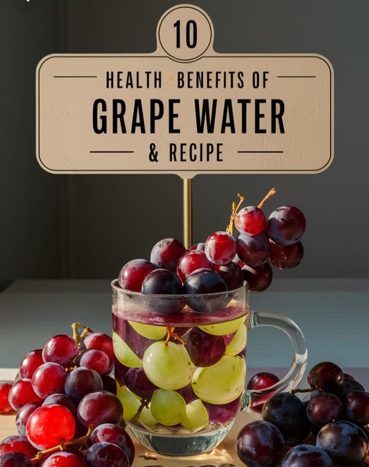 Grape Water: 10 Incredible Benefits, Nutrition & Recipe