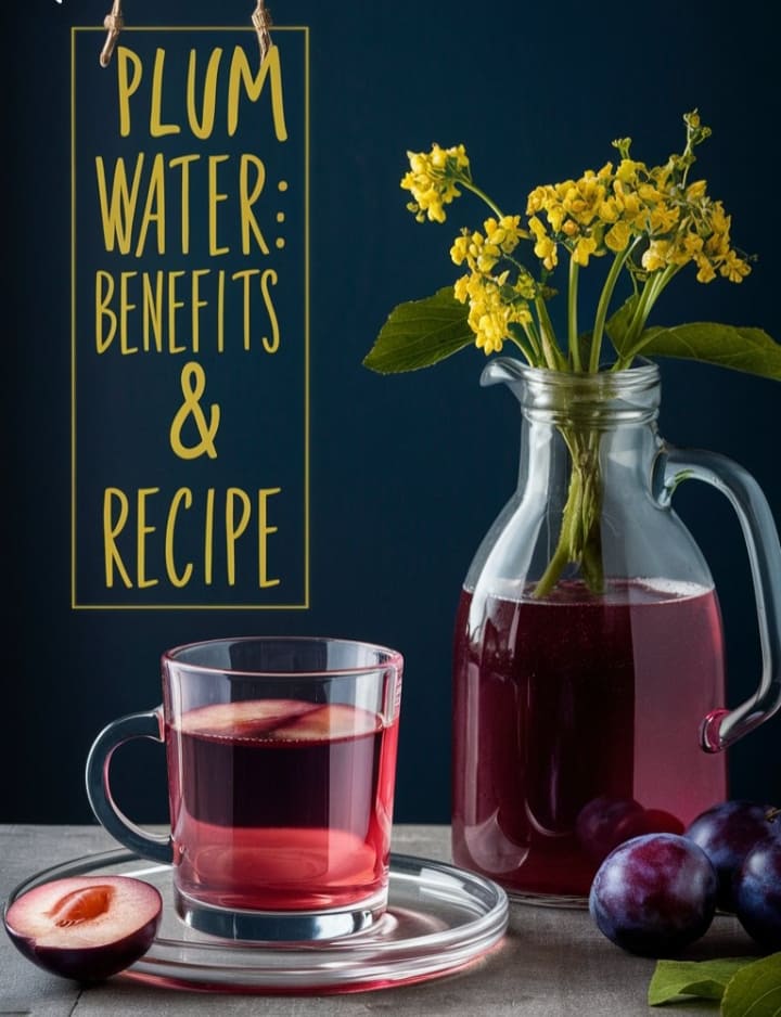 10 Health Benefits of Plum water and recipe 