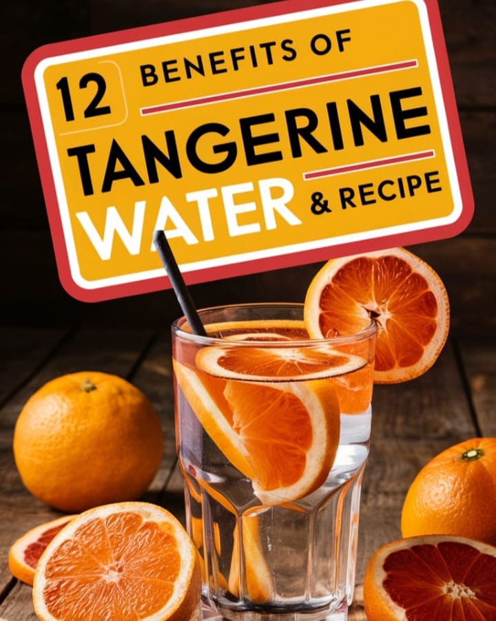 12 Health Benefits Of Tangerine Water and Recipe
