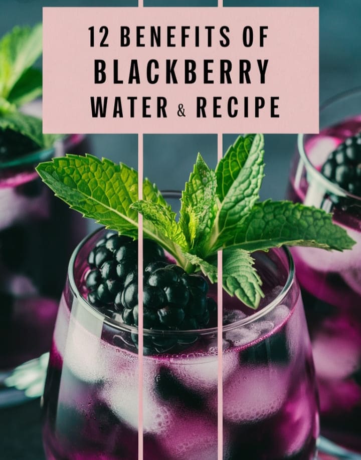Health Benefits Of Blackberry Water and recipe