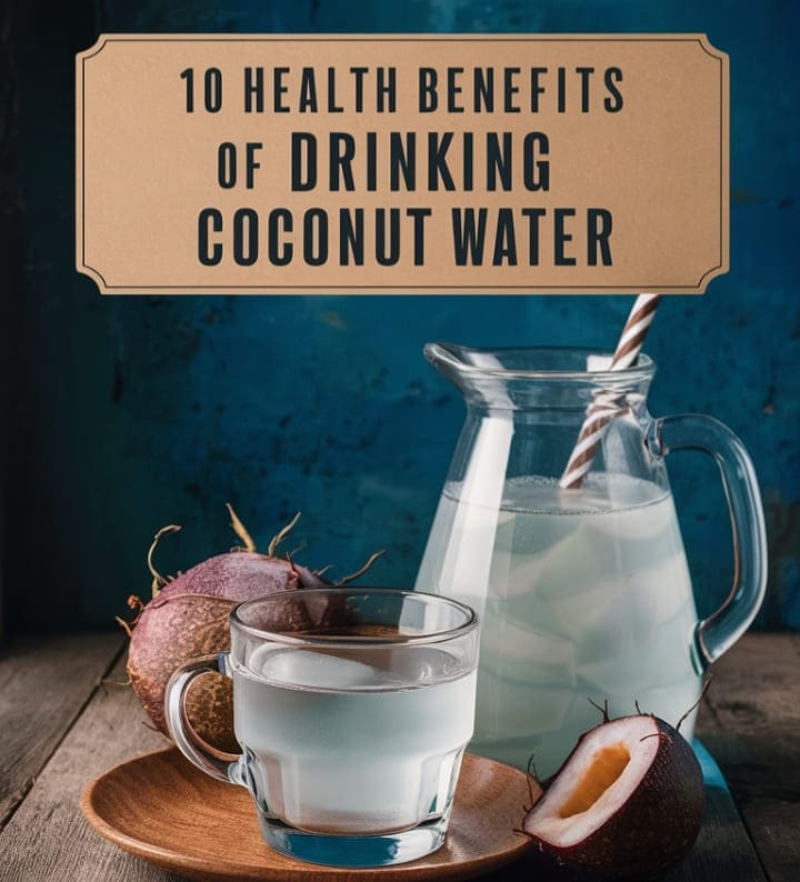 10 Health Benefits of Drinking Coconut Water
