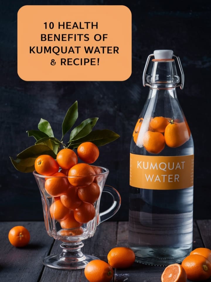10 health benefits of drinking Kumquat Water and Recipe