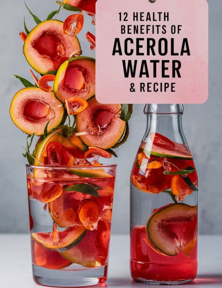 Health Benefits of Acerola Water and How To Make It (Recipe)