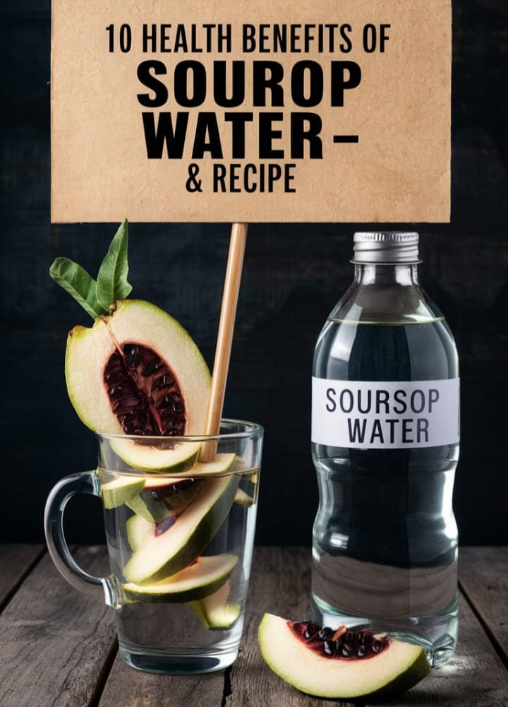 Health Benefits of Soursop Water and How To Make IT (Recipe)
