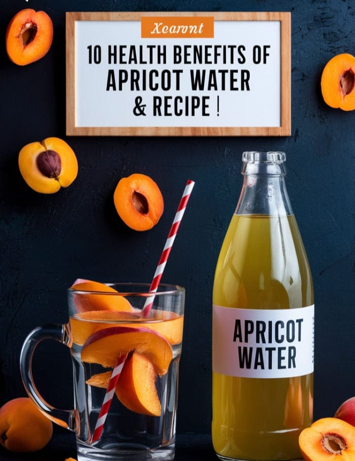 Health Benefits Of Apricot Water and How To Make It (Recipe)