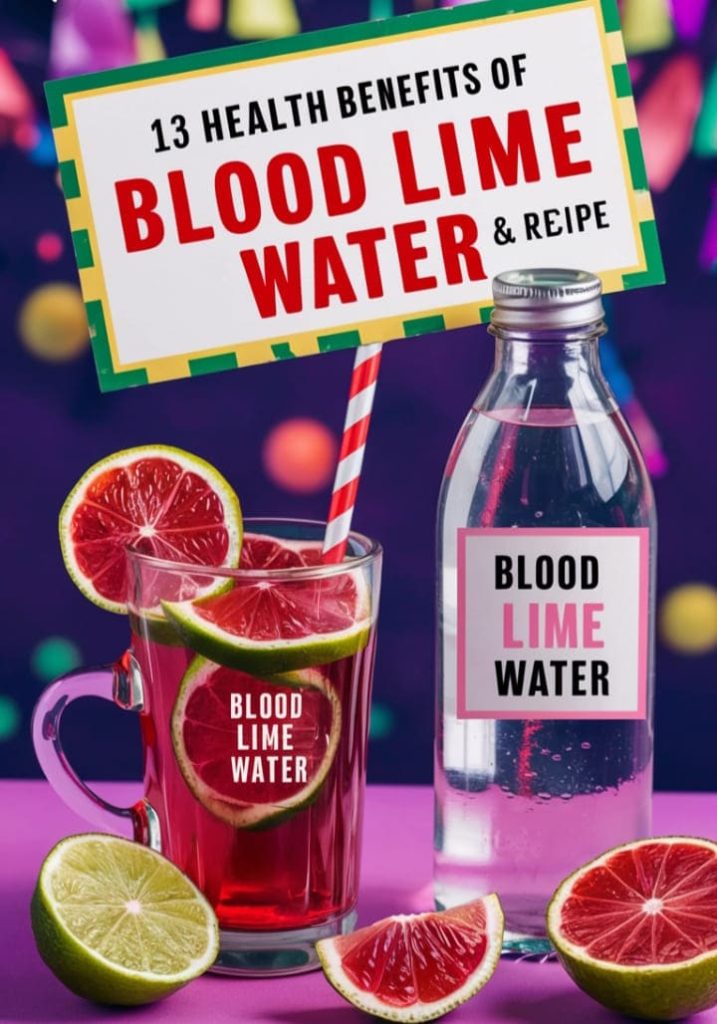 Health Benefits of Blood Lime Water and how to make it (recipe)