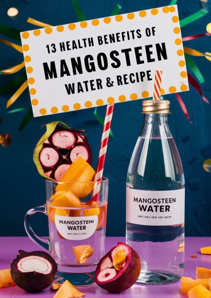 Health Benefits of Mangosteen Water and Recipe