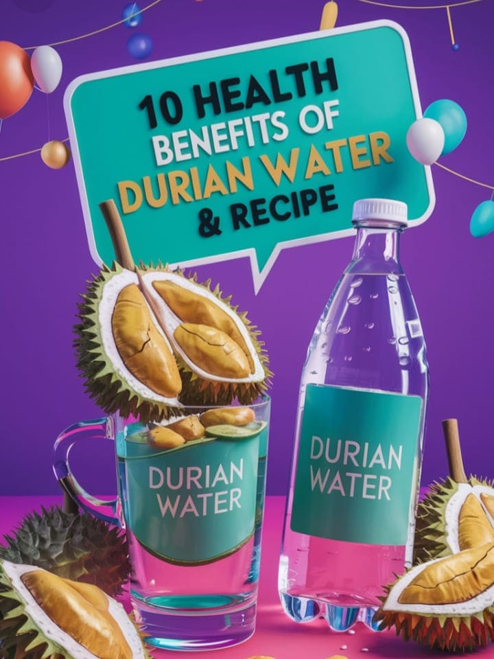 How to make durian water and it's health benefits