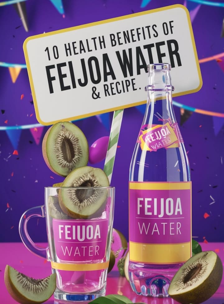 Health Benefits of Drinking Feijoa Water and Recipe