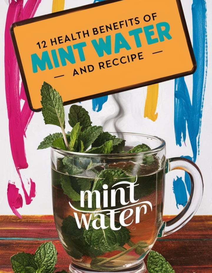Health Benefits of Mint Water, how to make it (recipe) and uses