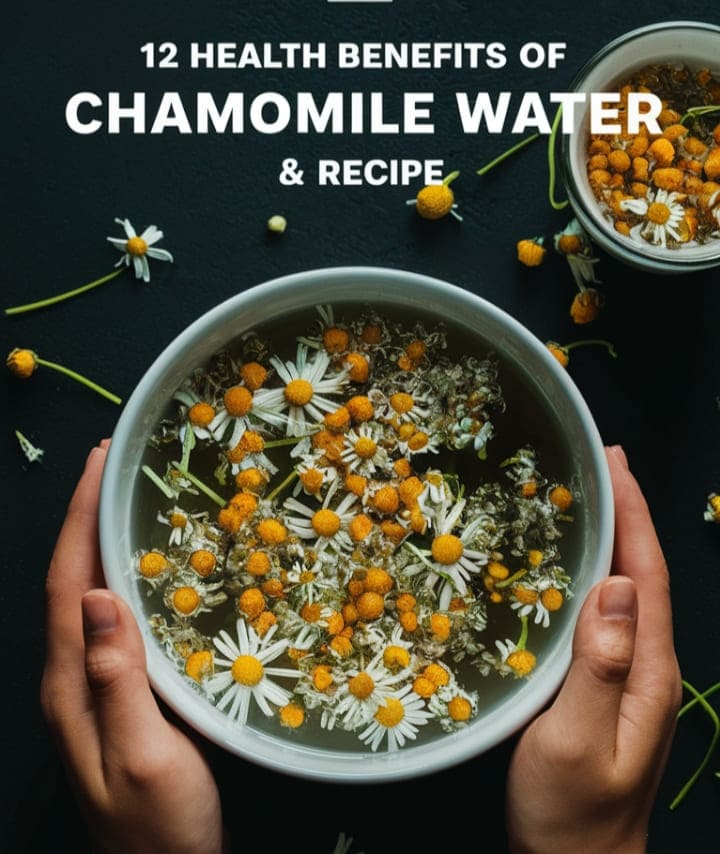 Health Benefits of Chamomile Water and How to Make and Use It