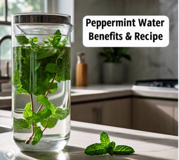 Health Benefits of Peppermint Water and How To Make It (Recipe)