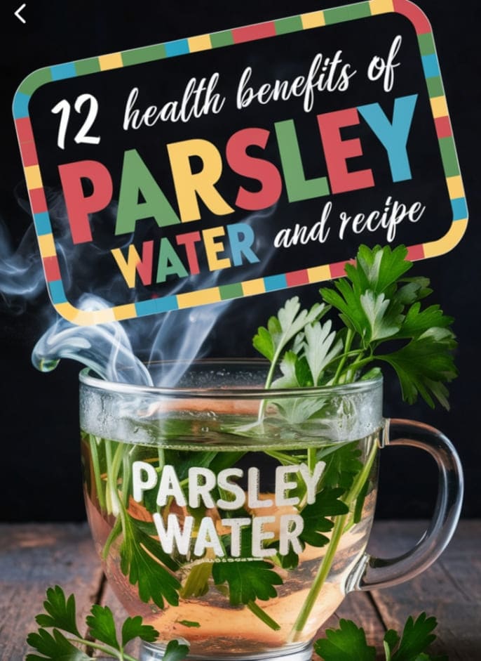 Parsley Water: 12 Benefits, Recipe, Use & Side Effects