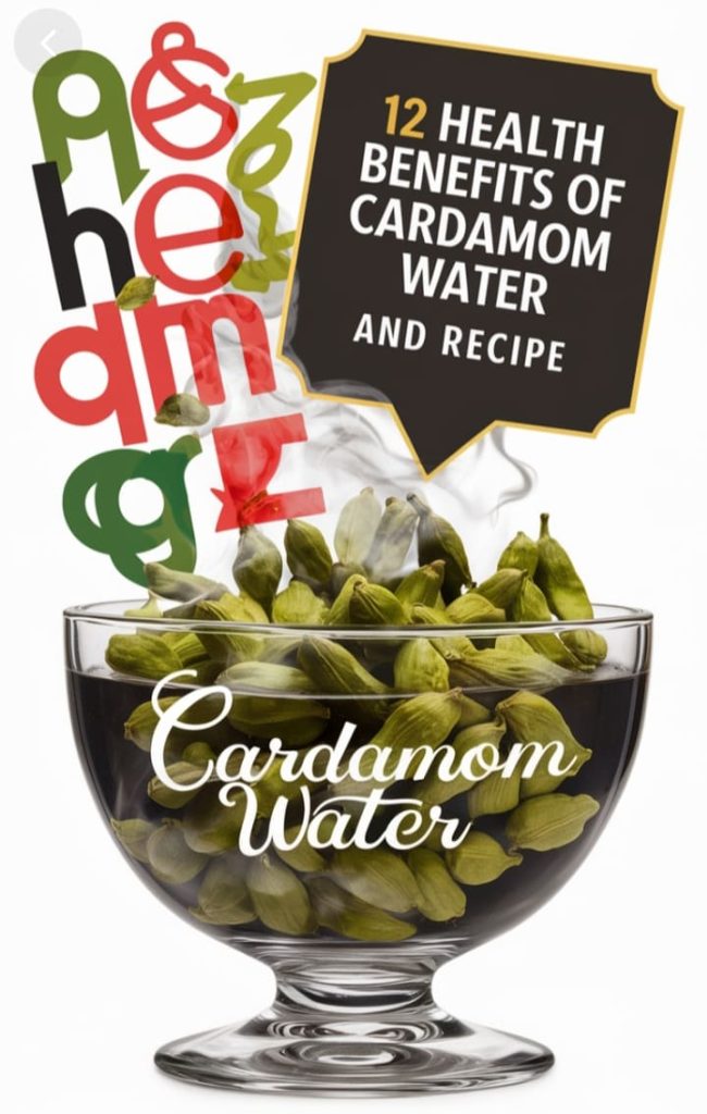 Cardamom Water: 12 Benefits, Recipe, Uses & Side Effects